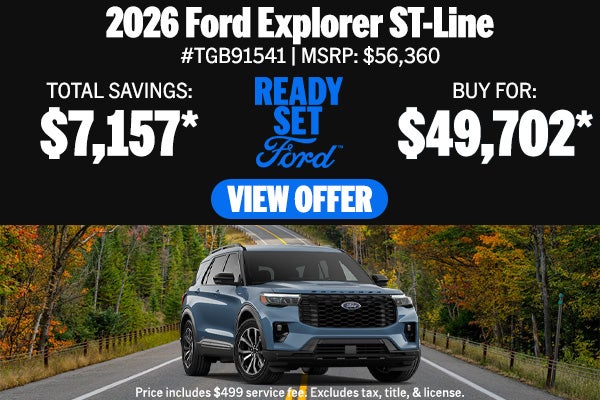 2026 Ford Explorer ST-Line