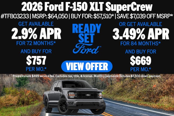 2026 Ford F-150 XLT