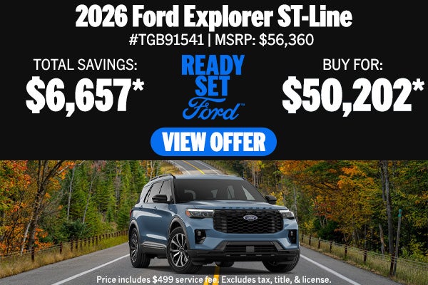 2026 Ford Explorer ST-Line