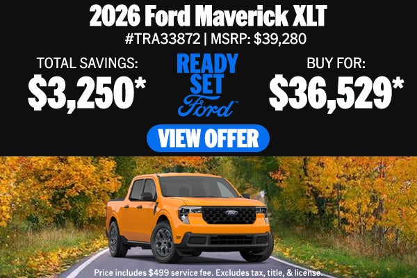 2026 Ford Maverick XLT