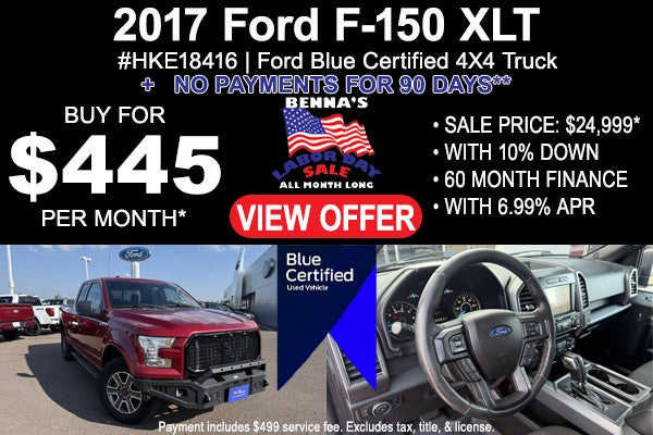 2017 Ford F-150 XLT