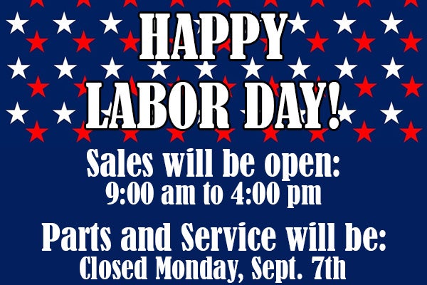 Benna Ford's Labor Day Hours