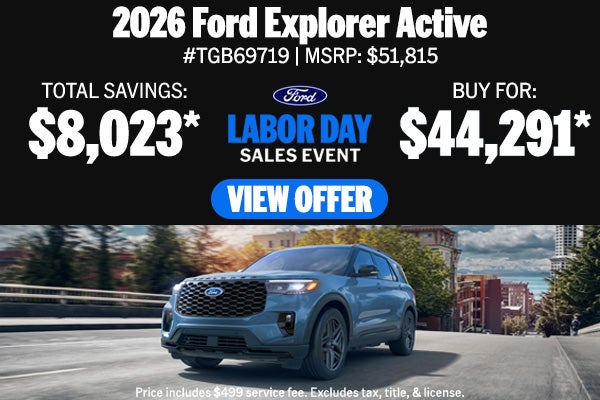 2026 Ford Explorer Active