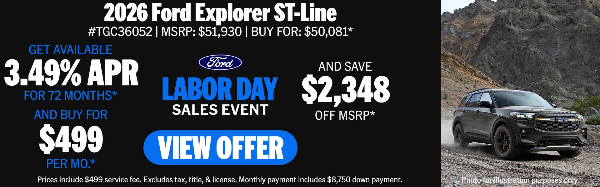 2026 Ford Explorer ST-Line