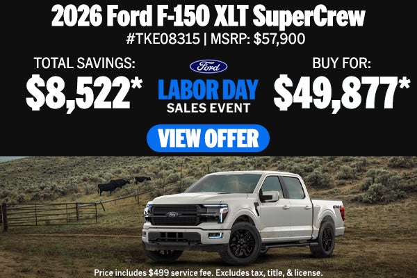 2026 Ford F-150 XLT