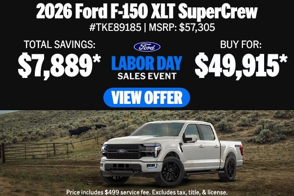 2026 Ford F-150 XLT