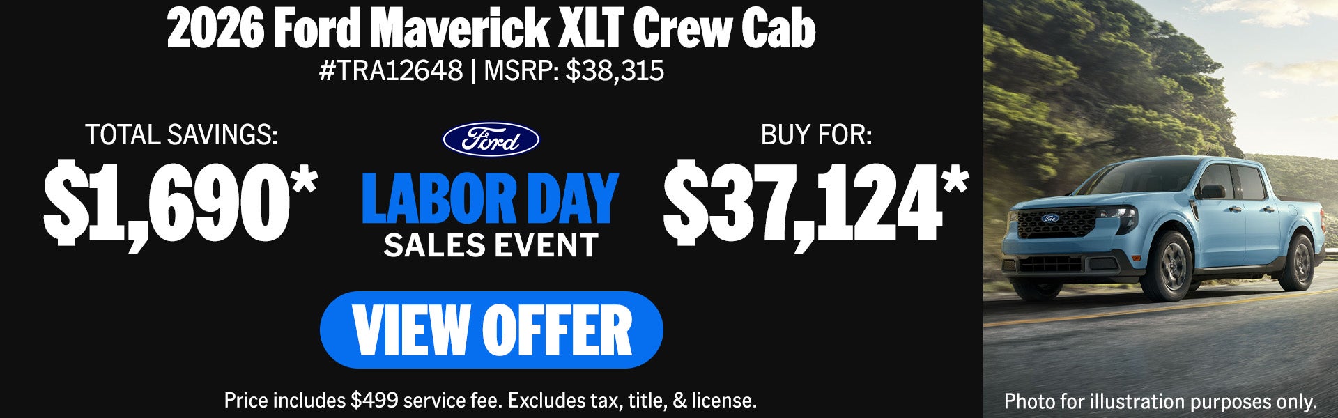2026 Ford Maverick XLT