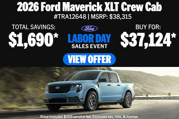 2026 Ford Maverick XLT