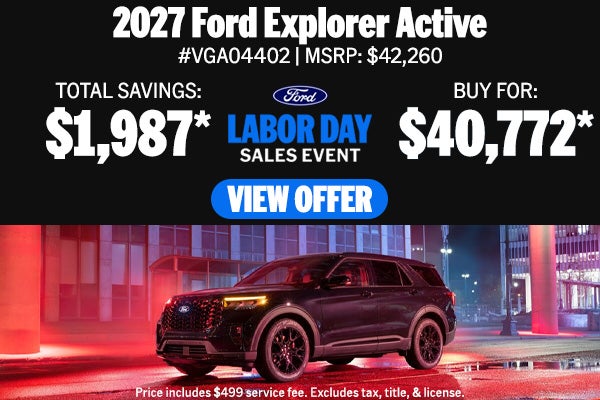 2027 Ford Explorer Active