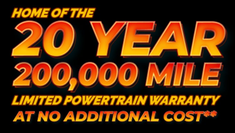 Benna Ford 20 Year/200,000 Mile Limited Warranty