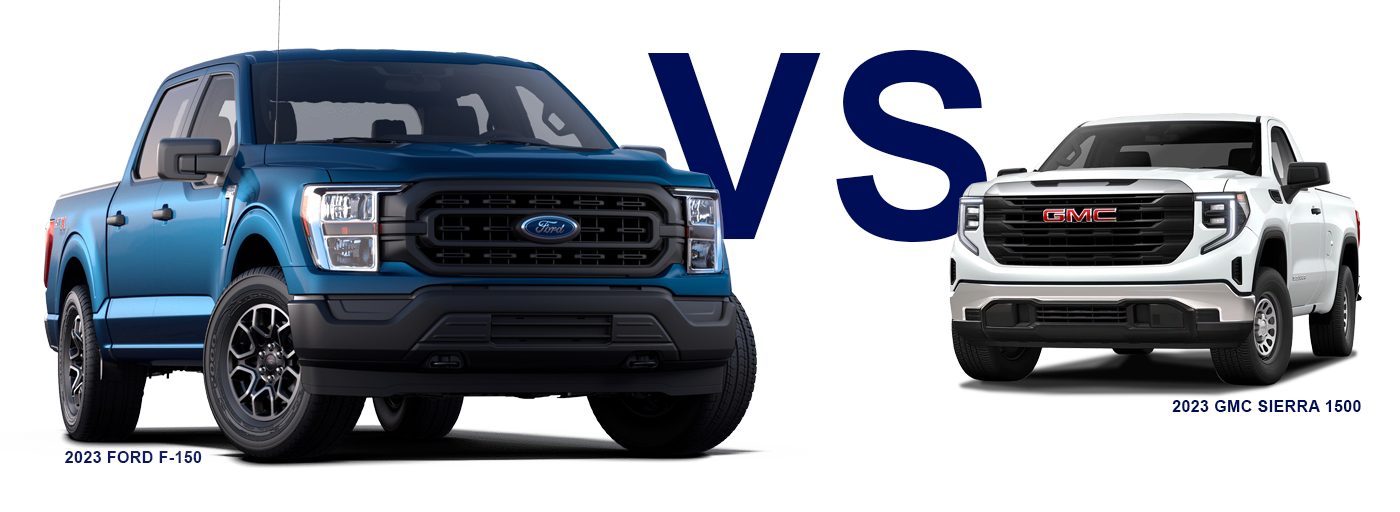 Compare Ford F-150 to GMC Sierra 1500