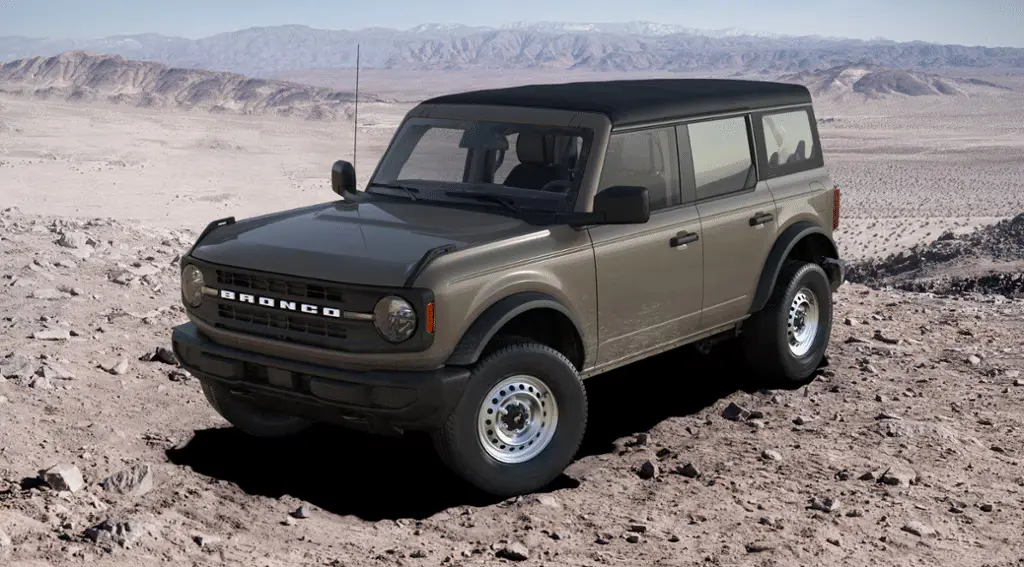 2025 Ford Bronco Base Trim