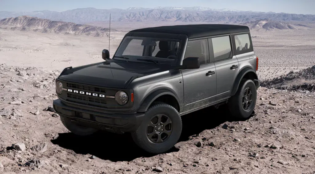 2025 Ford Bronco Big Bend Trim