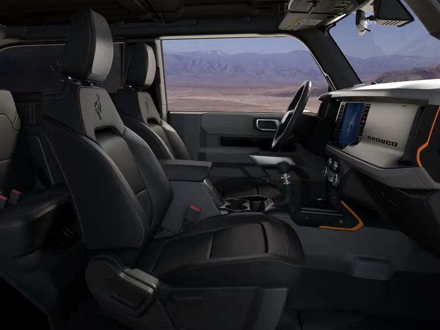 2025 Ford Bronco Interior Cabin Seat Detail