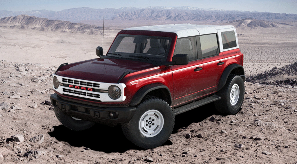 2025 Ford Bronco Heritage Edition Trim