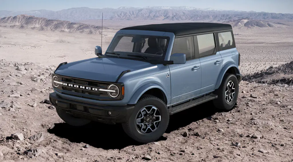 2025 Ford Bronco Outer Banks Trim