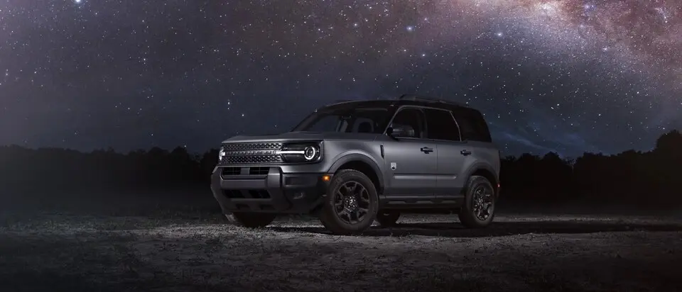 2025 Ford Bronco Sport Off Road with a Starry Sky