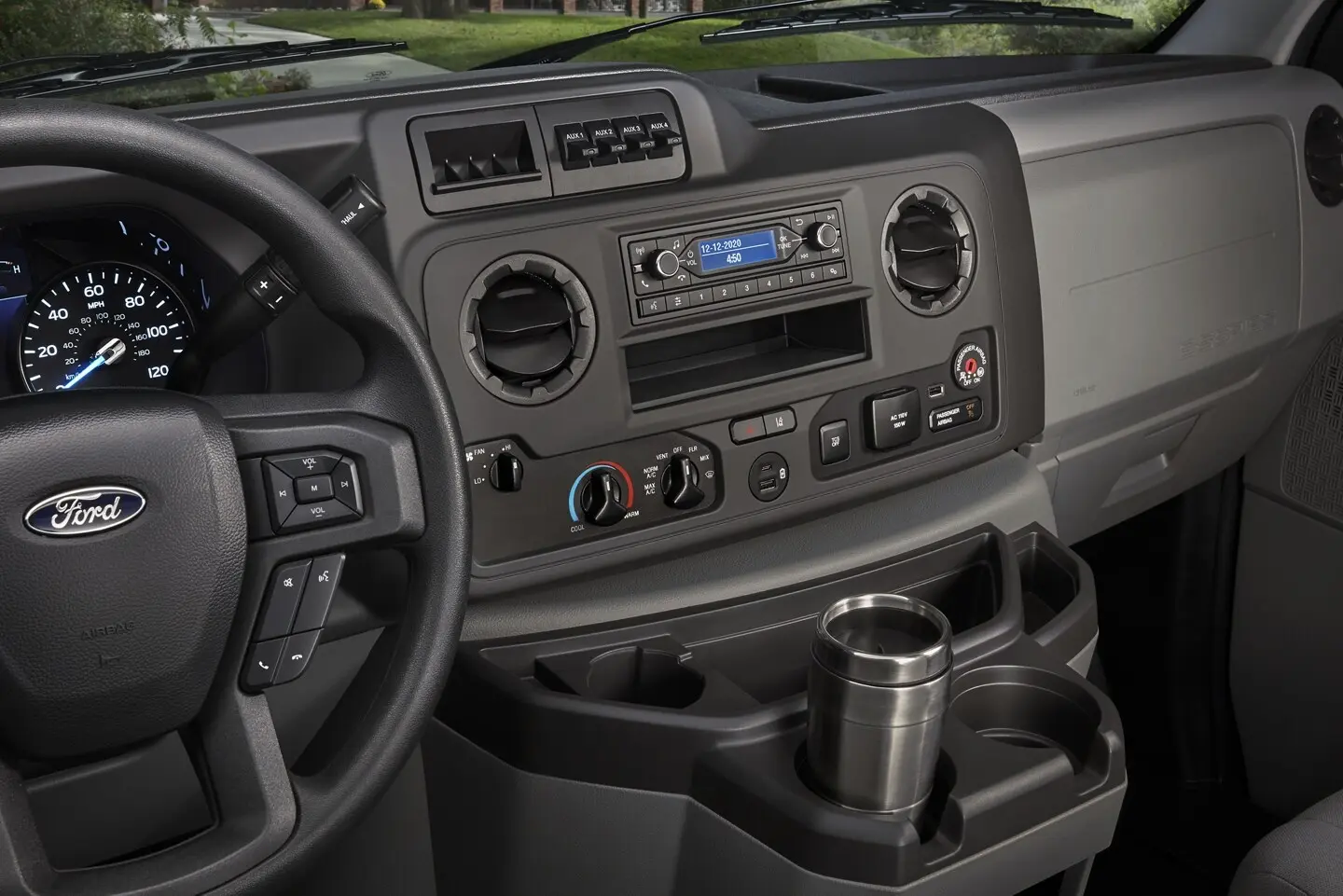 2025 Ford E-Series Front Dash Technology