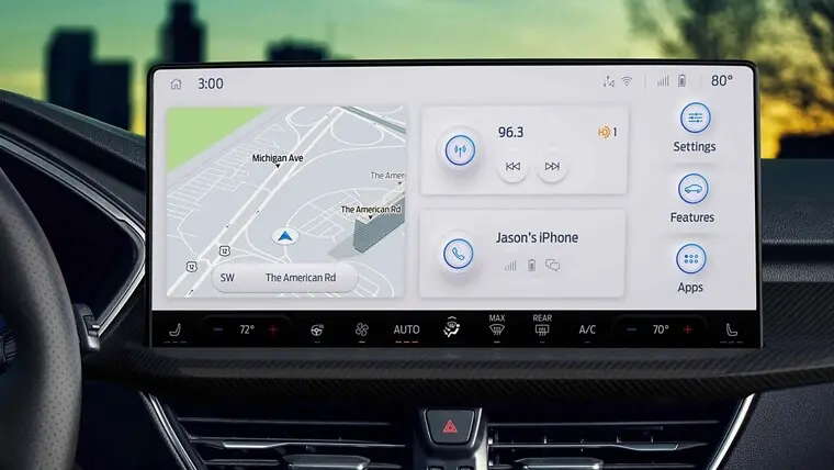 2025 Ford Escape Technology and Infotainment Touchscreen