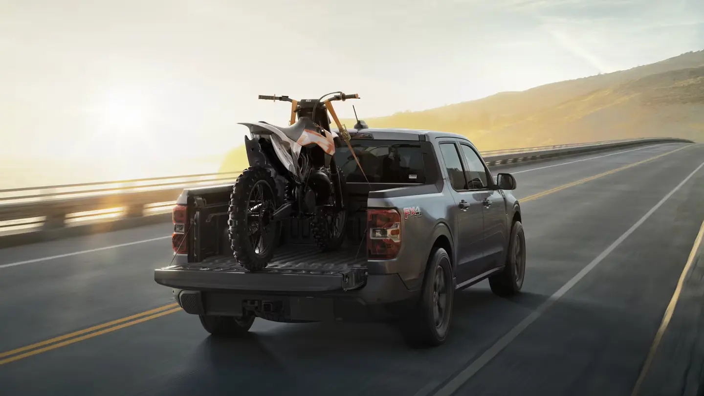 2025 Ford Maverick Payload - Hauling a Dirt Bike