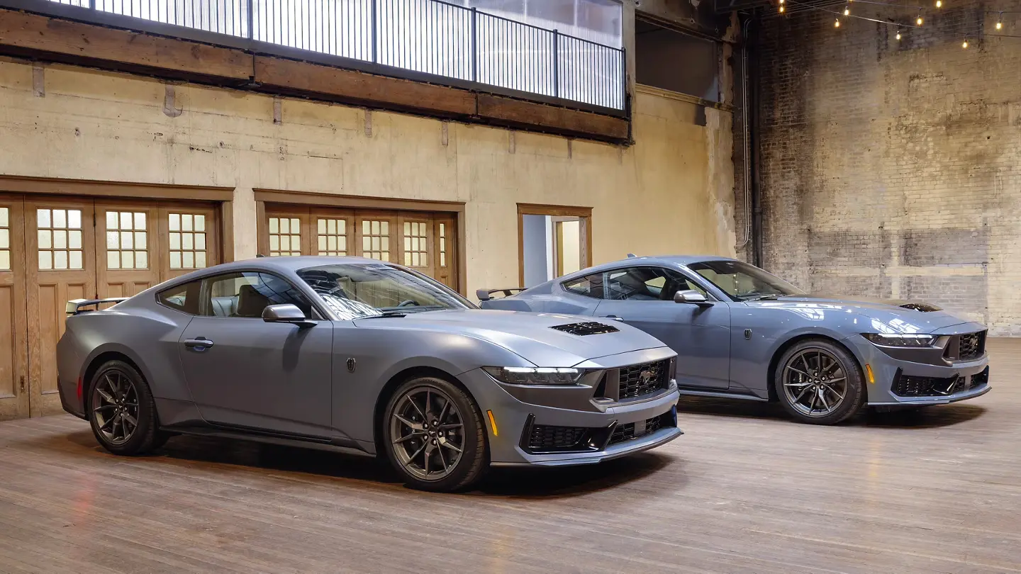 2025 Ford Mustang Lineup Side View