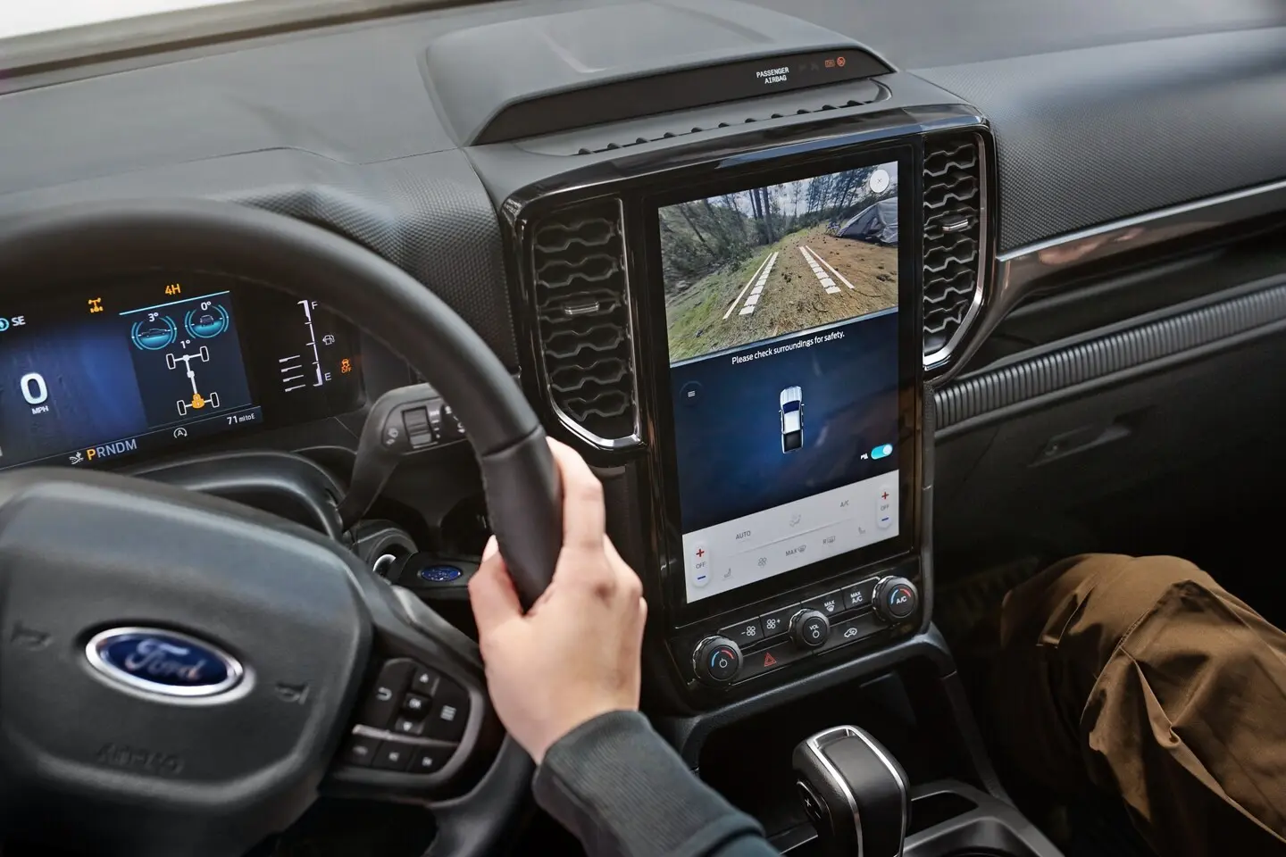 Safety and Driver Assistance Technology and 360 Degree Camera on the 2025 Ford Ranger Raptor