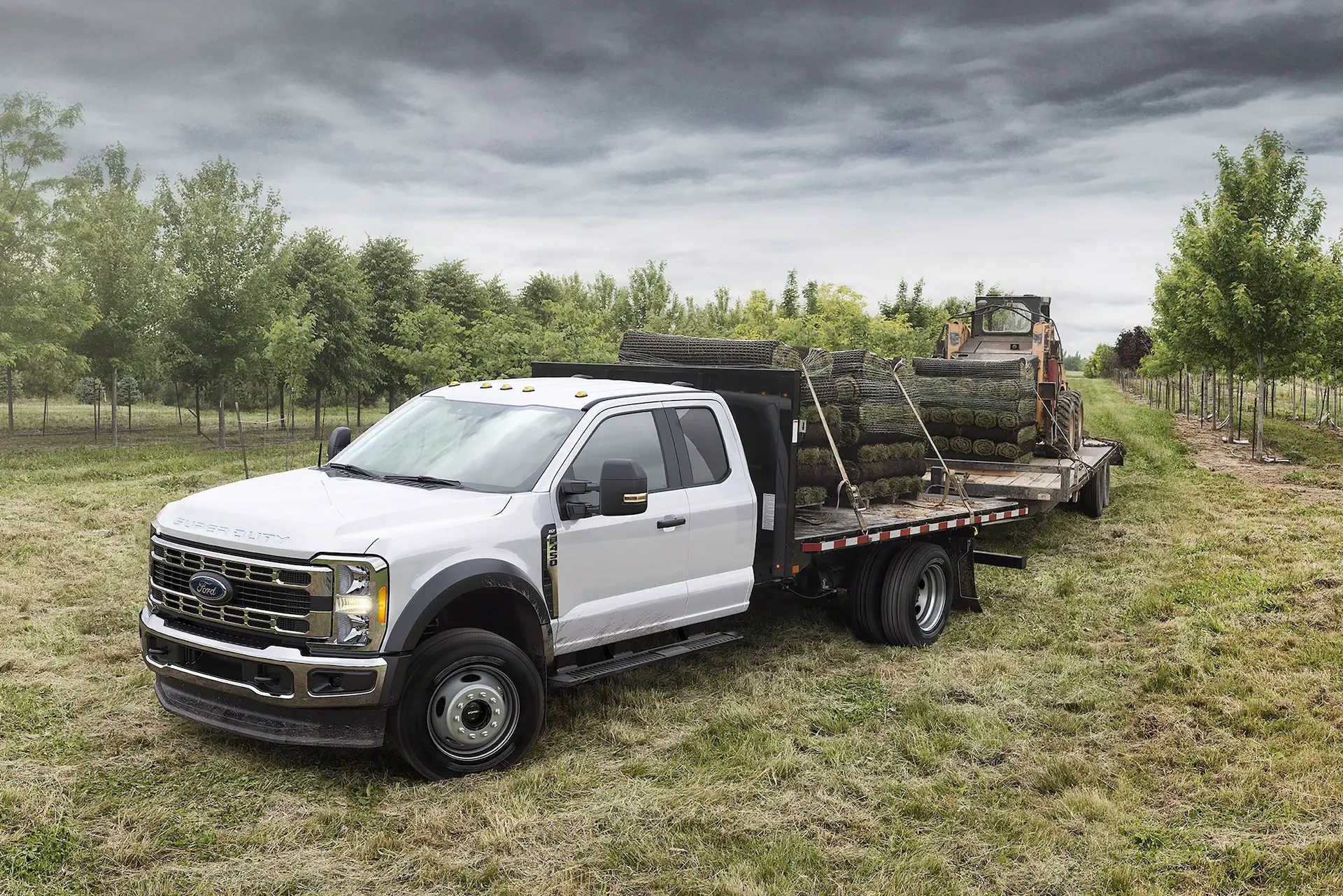 2025 Ford Super Duty Chassis Cab Upfitted for Agricultural Work Truck