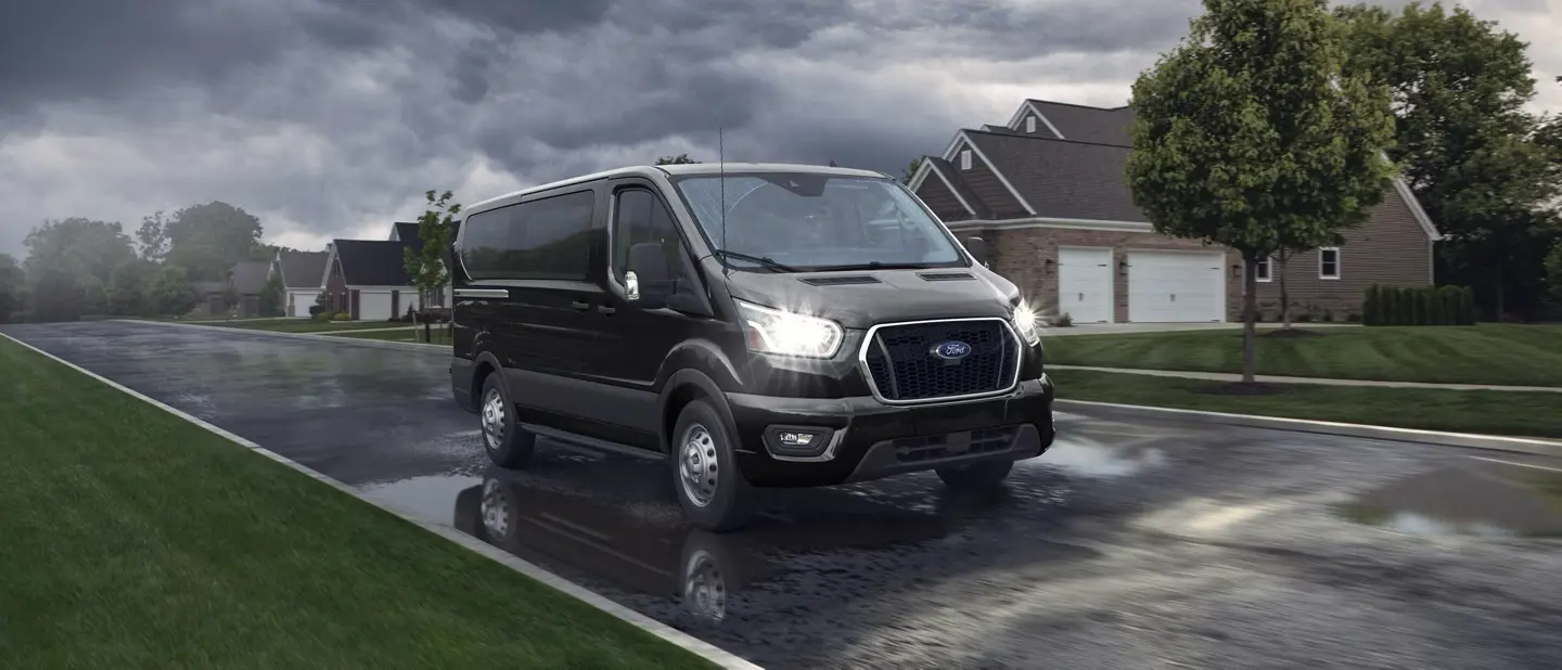 2025 Ford Transit Cargo Van On The Road