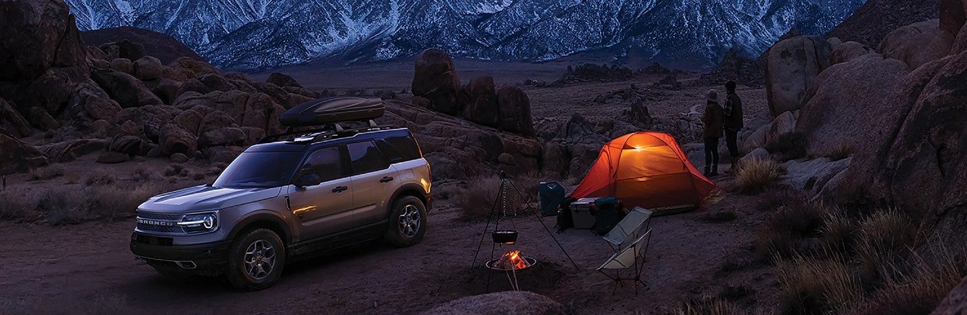 camping with the ford bronco sport