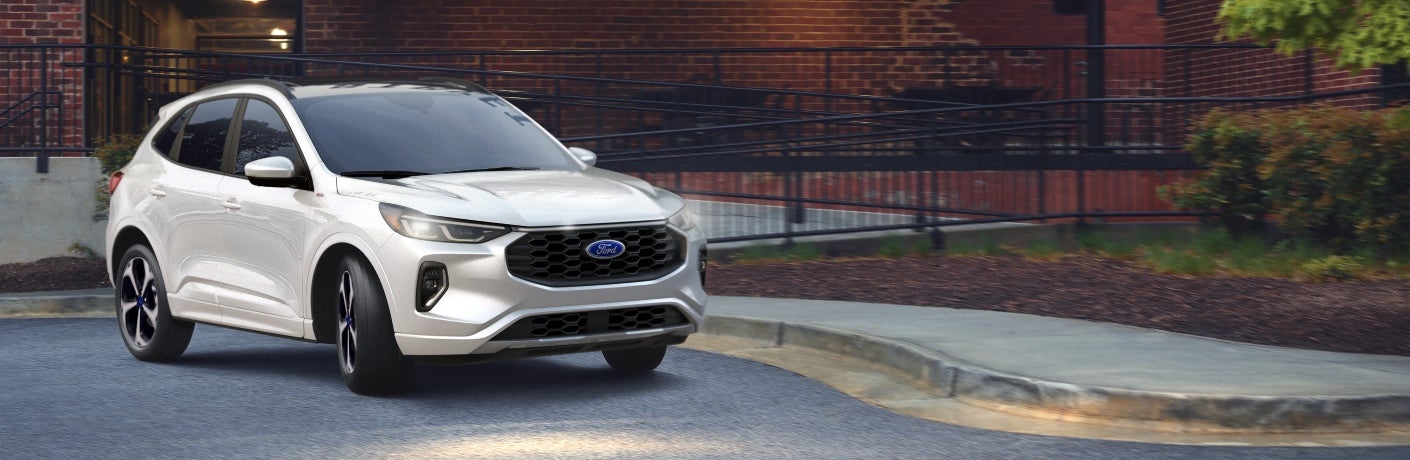 White 2023 Ford Escape ST-Line Exterior