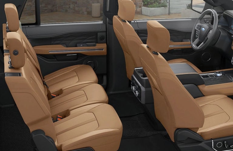 2023 Ford Expedition mahogany interior