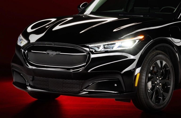 Black 2023 Mustang Mach-E Nite Pony Edition