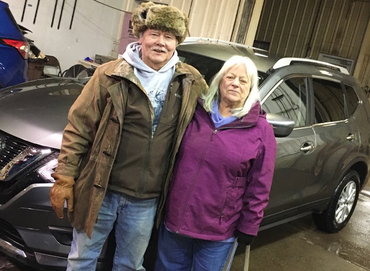 Charles and Dwan from Gilbert,MN