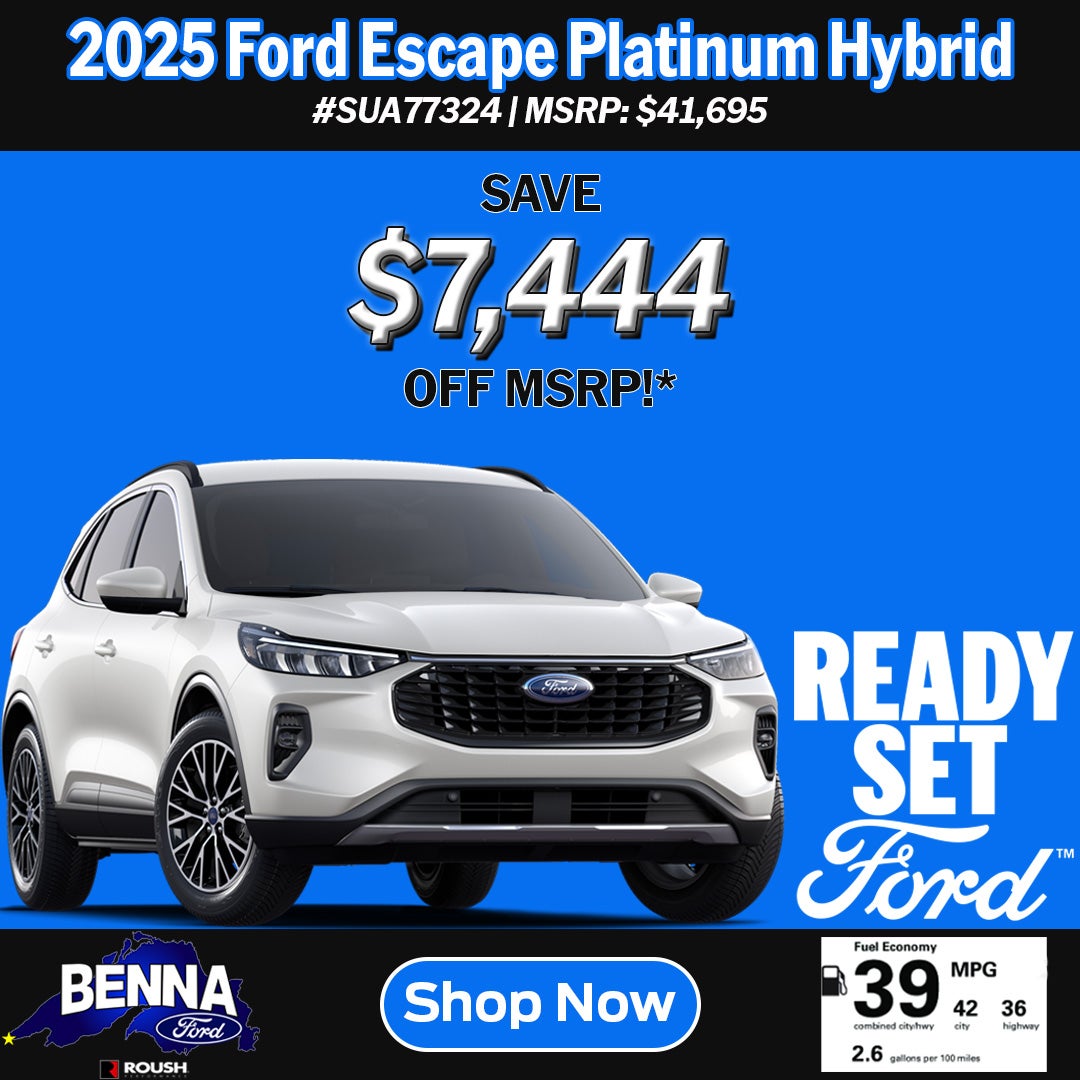 2025 Ford Escape Hybrid Platinum FWD