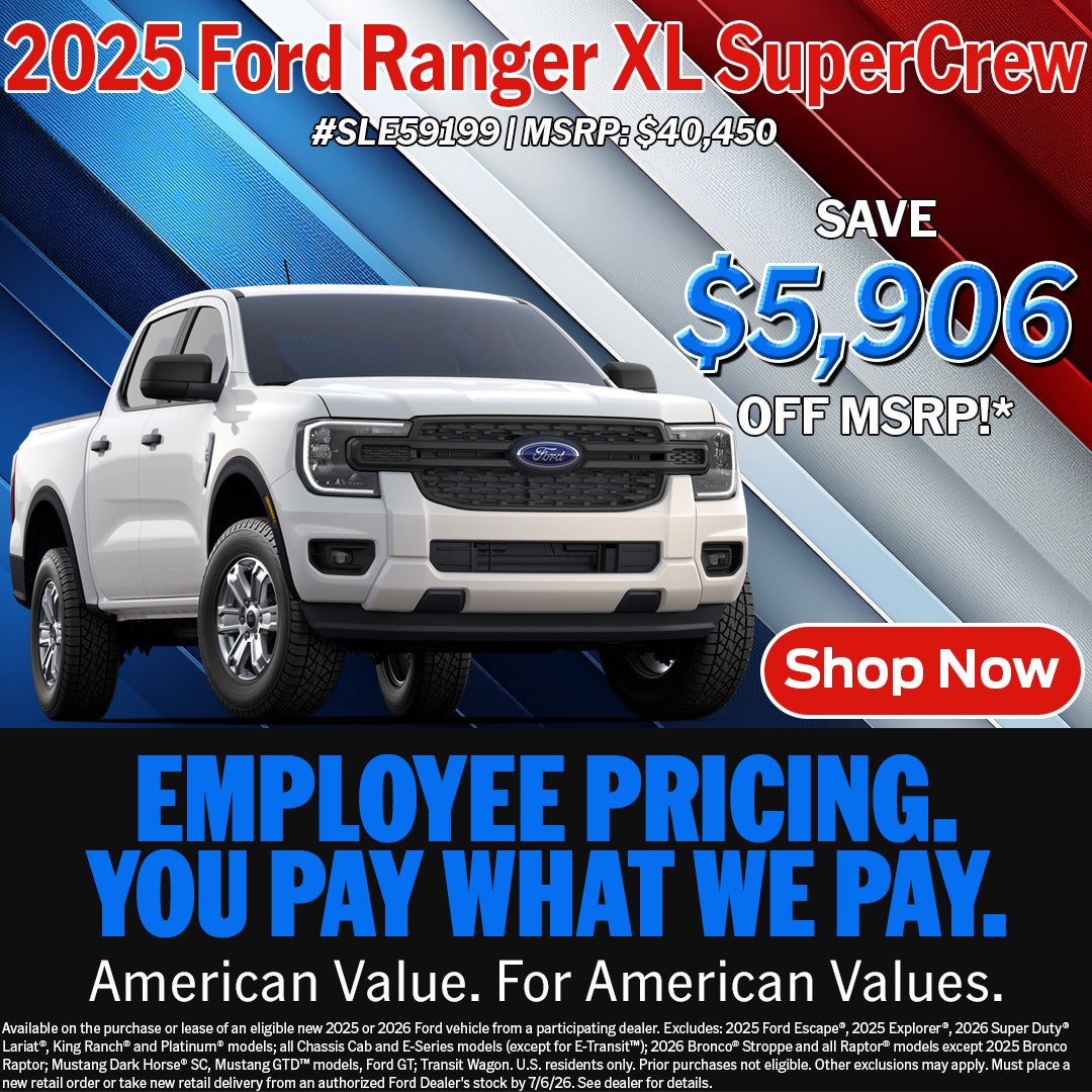 2025 Ford Ranger XL SuperCrew