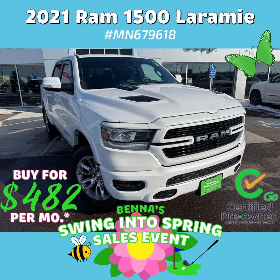 2021 RAM 1500 Laramie Crew Cab 4X4