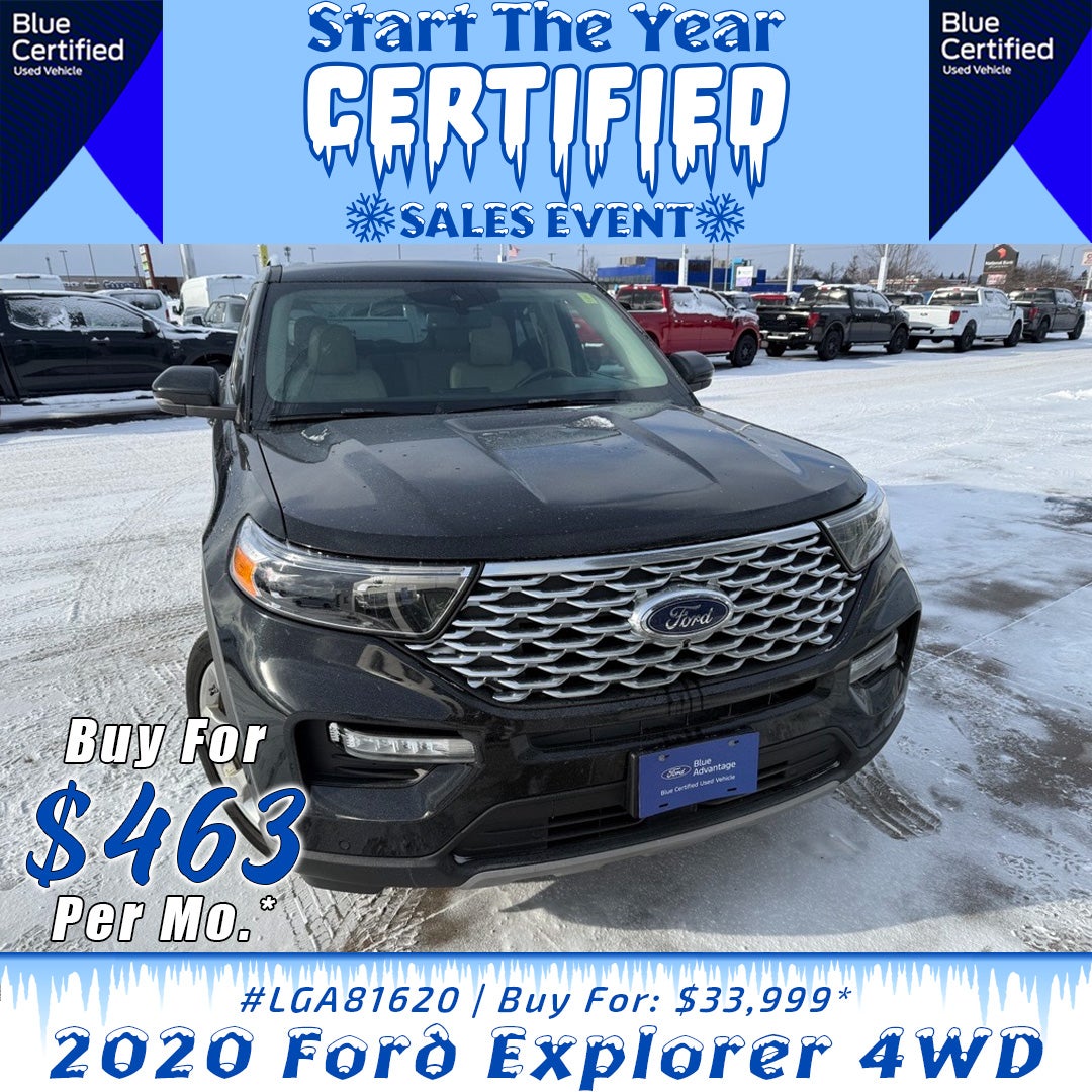 2020 Ford Explorer Platinum 4WD