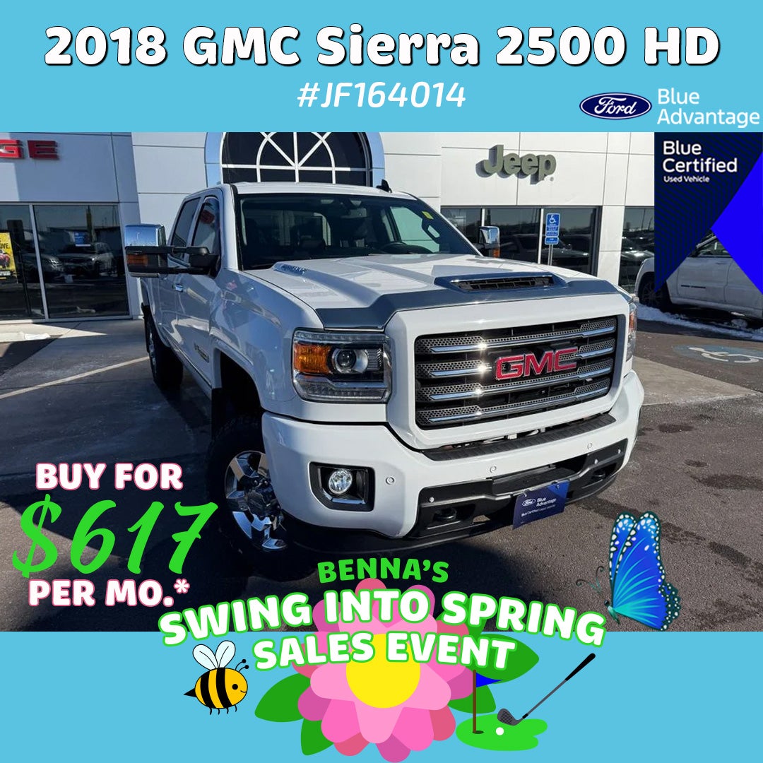 2018 GMC Sierra 2500HD SLT Crew Cab 4X4