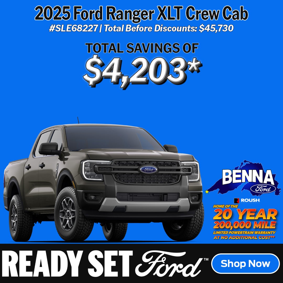 2025 Ford Ranger XLT Crew Cab