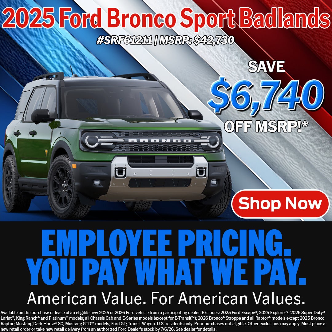 2025 Ford Bronco Sport Badlands